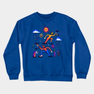 Leg Pull Crewneck Sweatshirt